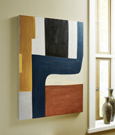 Warmstead Furniture - Ashley Furniture - Lennmen Wall Decor - Wall Art / Multi - A8000431